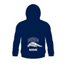 Load image into Gallery viewer, BOBCATS UNISEX FLEECE HOODIE - NAVY - KIDS
