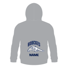 Load image into Gallery viewer, BOBCATS UNISEX FLEECE HOODIE - GREY - KIDS
