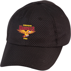 DROUIN FNC - HAWKS CUSTOM MESH TRAINING CAP - BLACK