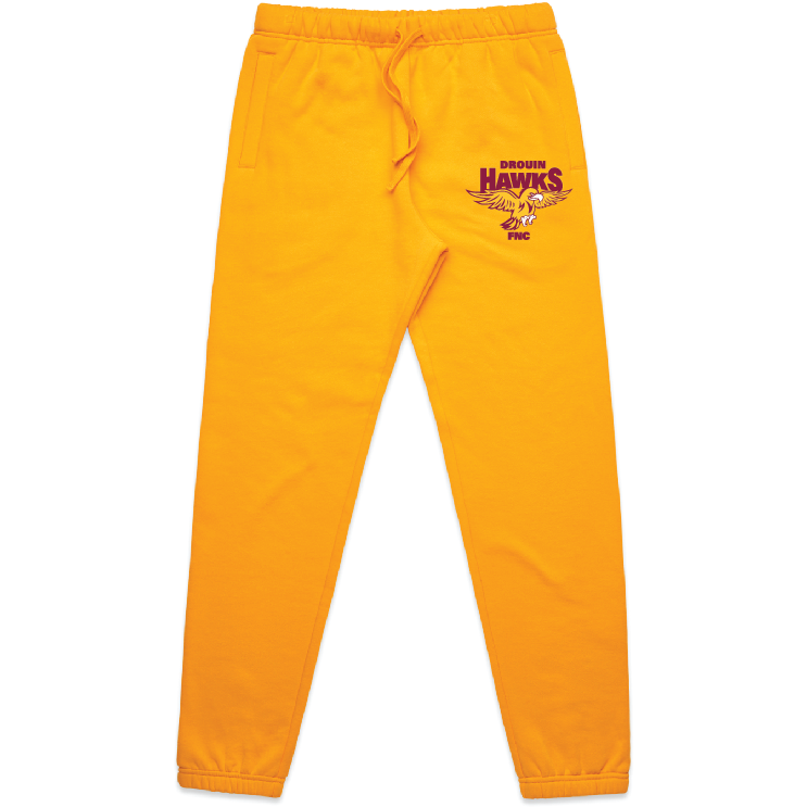 DROUIN FNC - SURPLUS FLEECE TRACK PANTS - GOLD