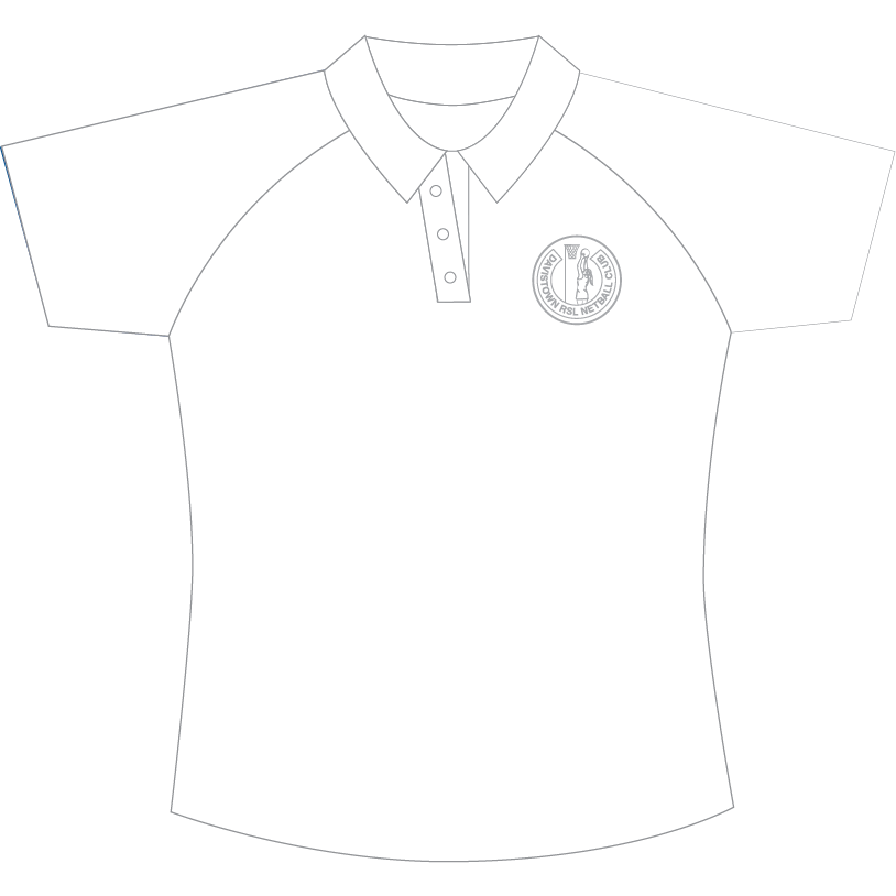 DAVISTOWN RSL NC - UMPIRE RAGLAN POLO SHIRT