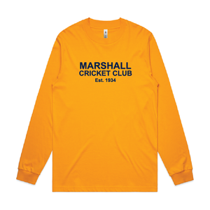 MARSHALL CC MENS GENERAL NAVY LONG SLEEVE TEE