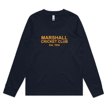 Load image into Gallery viewer, MARSHALL CC WOMEN&#39;S DICE LONG SLEEVE TEE
