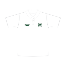 Load image into Gallery viewer, MURGHEBOLUC CC Short Sleeve Junior Polo - WHITE
