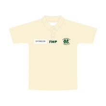 Load image into Gallery viewer, MURGHEBOLUC CC SENIOR Short Sleeve Polo - CREAM
