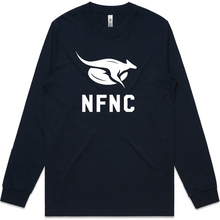 Load image into Gallery viewer, NEWSTEAD FNC - GENERAL LONG SLEEVE TEE - NAVY
