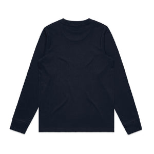 NEWSTEAD FNC - LADIES DICE LONG SLEEVE TEE - NAVY