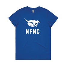 Load image into Gallery viewer, NEWSTEAD FNC - LADIES MAPLE TEE - ROYAL BLUE - LADIES
