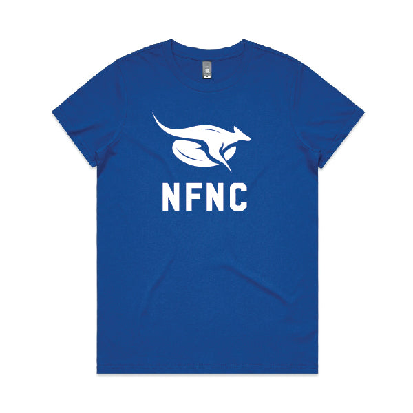 NEWSTEAD FNC - LADIES MAPLE TEE - ROYAL BLUE - LADIES