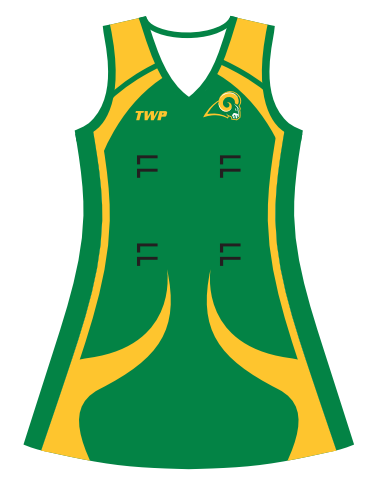 NORTHAMPTON FC - NETBALL ALINE DRESS 1