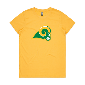 NORTHAMPTON FC - LADIES MAPLE TEE - YELLOW