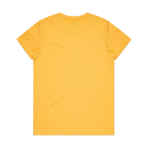 NORTHAMPTON FC - LADIES MAPLE TEE - YELLOW