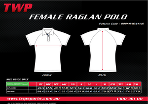 NEWSTEAD FNC - RAGLAN FEMALE POLO SHIRT