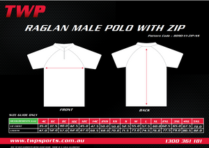 NEWSTEAD FNC - RAGLAN MALE POLO SHIRT