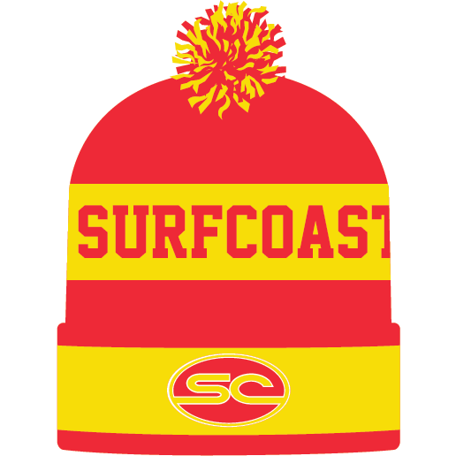 SURF COAST SUNS FNC - POM POM BEANIE