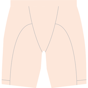 SURF COAST SUNS FNC - COMPRESSION SHORTS - SKIN COLOUR