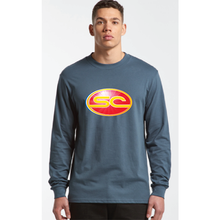 Load image into Gallery viewer, SURF COAST SUNS FNC - MEN&#39;S GENERAL BLACK LONG SLEEVE TEE
