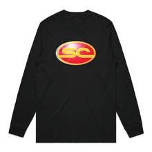 Load image into Gallery viewer, SURF COAST SUNS FNC - MEN&#39;S GENERAL BLACK LONG SLEEVE TEE
