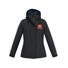 Load image into Gallery viewer, SURF COAST SUNS FNC - LADIES WINTER JACKET BLACK
