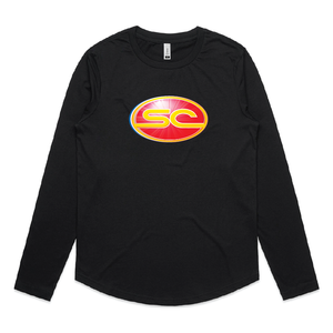 SURF COAST SUNS FNC - WOMEN'S CURVE LONG SLEEVE TEE