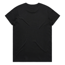 Load image into Gallery viewer, SURF COAST SUNS FNC - WOMEN&#39;S MAPLE TEE - BLACK
