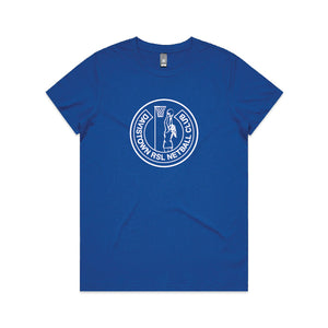 DAVISTOWN RSL NC - WOMEN'S MAPLE TEE - BLUE