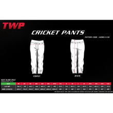 Load image into Gallery viewer, MURGHEBOLUC CC CRICKET PANTS - WHITE
